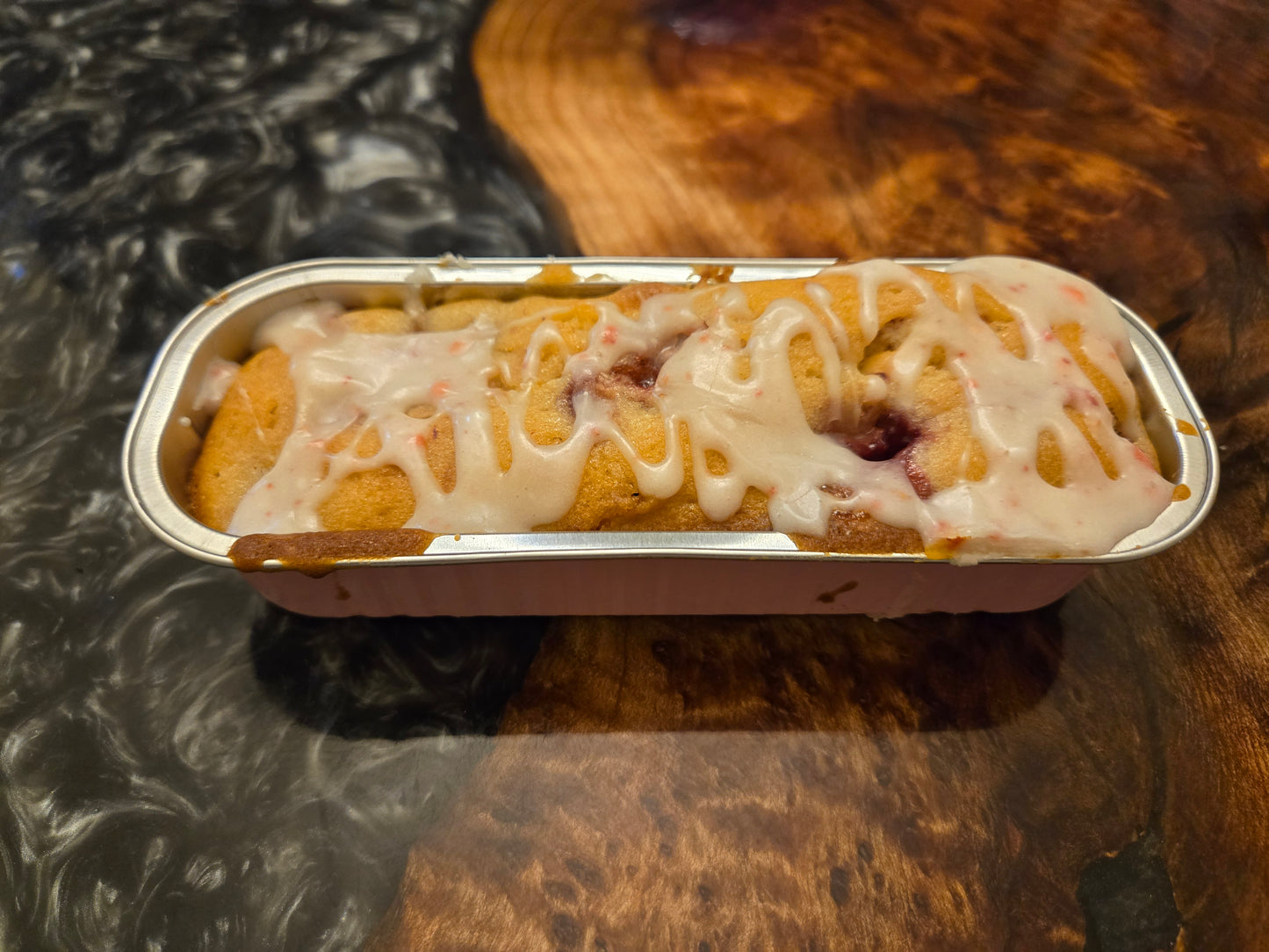 Strawberry White Chocolate Muffin