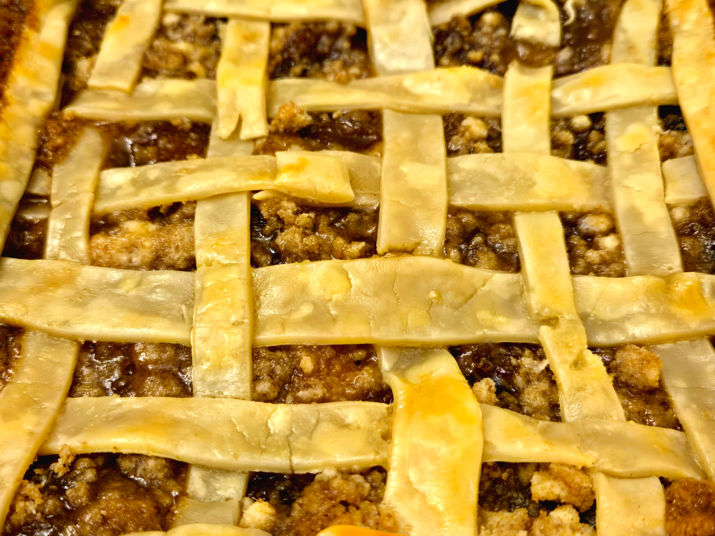 Peach Cobbler Blondie