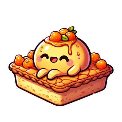Peach Cobbler Blondie