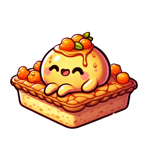 Peach Cobbler Blondie
