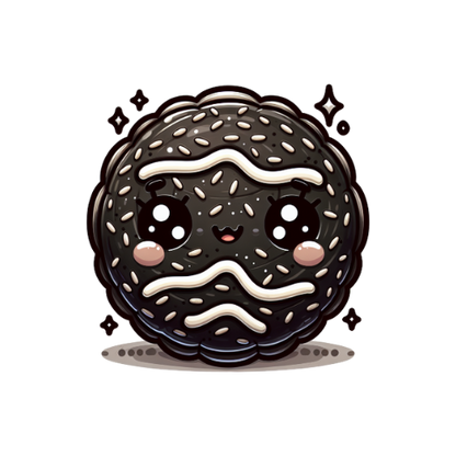 'Mini' Black Sesame Cookie