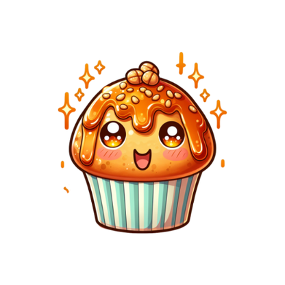 Caramelized Banana Nut Muffin